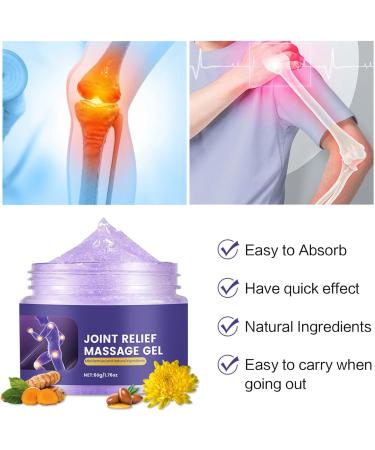 Joint cream soothing knee gel 60 g body care gel for lumbar neck knee hands on the go work household daily use women - Buy Online on GoSupps.com