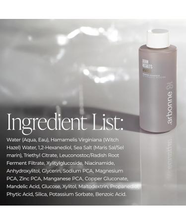 DermResults Advanced Toning Essence with Mineral Booster - Arbonne Hydrating Toner for Face - Ideal for Sensitive Skin Pore Refining Lightweight Vegan Skincare - 3.4 fl. oz. (100 ml) - Buy Online on GoSupps.com