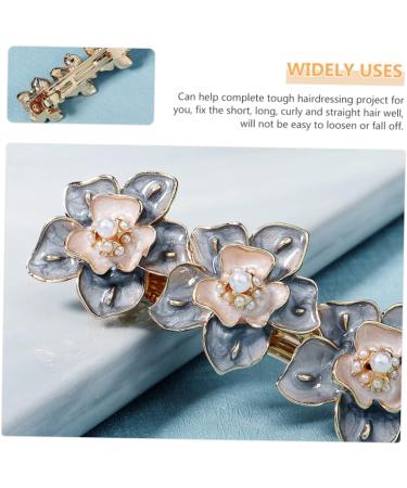 minkissy Pearl Floral Hair Clip Styling Hair Clips Rhinestone Hair Accessories Wedding Hair Clips Tiaras for Women Retro Hairy Barrette Hair Toppers for Women Hair Tools for Styling Miss - Buy Online on GoSupps.com