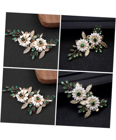 POPETPOP Hair Clips for Women Hair Accessories Flower Hairpin Hairpin Metal Hairpin Hair Clips Decoration Bridal Hair Clips Wedding Hair Clips Bride Hair Clips Women Hairpins - Buy Online on GoSupps.com
