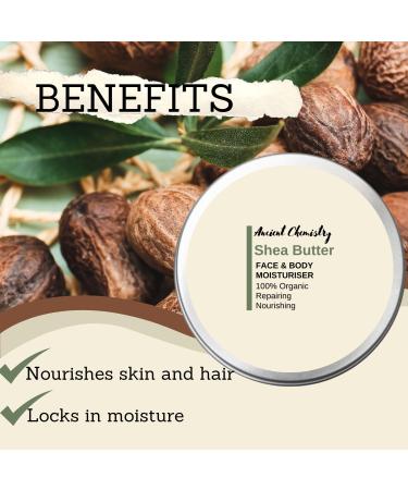 Organic Shea Butter Moisturizer - 100% Pure & Natural - Deep Moisturizing Body Butter for Dry Skin Stretch Marks Hair Care & Anti-Aging - Buy Online on GoSupps.com
