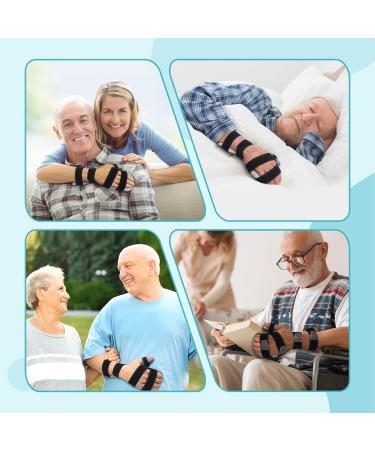 Stroke Hand Brace Splint for Finger Straightening | Prevent Curling & Contractures | Men & Women | Left & Right Hand Support - Buy Online on GoSupps.com