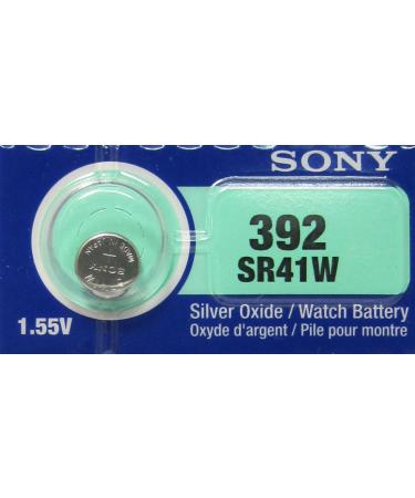 392 - SR41W - LR41 - AG3 Sony Button Cell Watch Battery