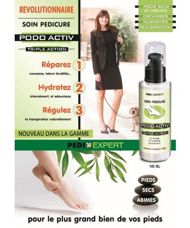 Pediexpert Cream PodoActiv Triple Action - Complete Pedicure Care for Healthy Feet | Buy Internationally - Buy Online on GoSupps.com