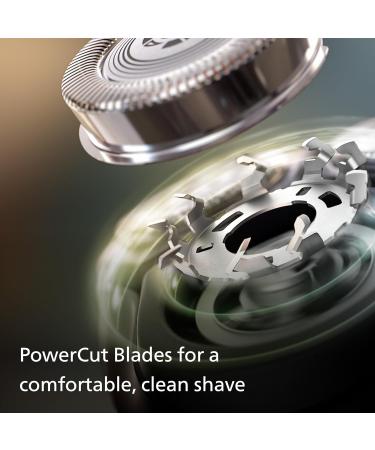 Philips Electric Shaver Series 3000X - Men's Wet & Dry Shaver in Celestial Blue with SkinProtect Technology & Pop-up Trimmer (Model X3053/00) - Buy Online on GoSupps.com