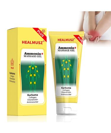 100ml Gel de Massage Gel Soin Apaisant gel apaisant pour muscles Relaxe D noue les Tensions Aide soulager les g nes articulaires Jaune 100 ml (Lot de 1)