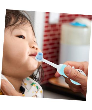 Sewoart Children's Toothbrush - Soft Bristle Bulk Toothbrush for Toddlers | Travel-Friendly Sky Blue Toothbrush for Kids | 1 Pack - Buy Online on GoSupps.com