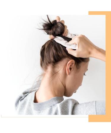 Crowye 30 Pcs Cute Hair Scrunchies - Kawaii Colorful Daisy Print, Polka Dot, Solid Color & Plaid Hair Ties for Women, Girls, Kids - Assorted Accessories - Buy Online on GoSupps.com