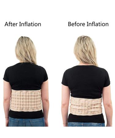 B Baosity Portable Lumbar Support Belt Adjustable Size for Waist 29-49 - Beige Medium - Buy Online on GoSupps.com