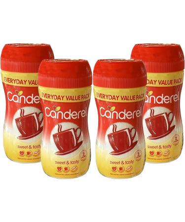 Sweetener Bundle with Canderel Granular Yellow Tub Low Calorie Sweetener 75g x4 (Pack of 4) - Buy Online on GoSupps.com