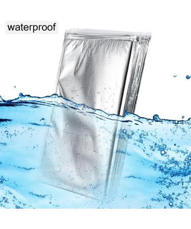 5Pcs/Set Aluminum Foil Insulated Food Storage Bag Waterproof Food Storage Insulated Sandwich Bags for Travel School Picnic 35*40cm - Buy Online on GoSupps.com