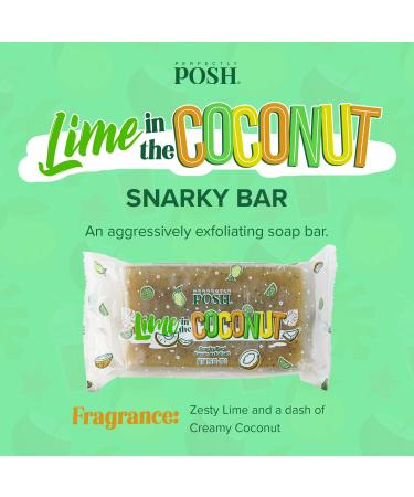 Perfectly Posh Lime in the Coconut Snarky Bar - Luxurious Exfoliating Soap - Buy Online on GoSupps.com