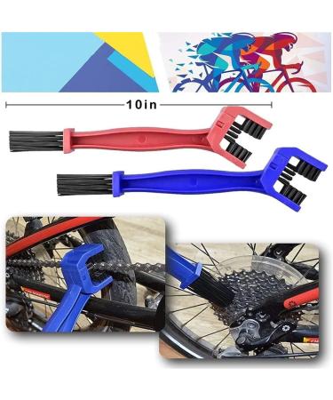 Focopot Bike Cleaning Kit (9pcs) with Chain Cleaner - Bicycle Clean Brush Tools for Mountain, MTB, Road, BMX - Buy Online on GoSupps.com