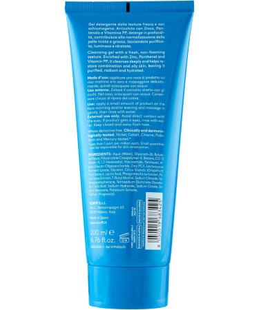 KORFF Essence Facial Cleansing Gel fresh texture enriched with zinc and panthenol for combination and oily skin 200 ml - Buy Online on GoSupps.com