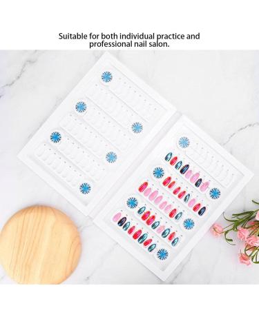 96 Grids Nail Display Chart - Removable Acrylic Board with Magnetic Adsorption & Numbering for Nail Salons | Shop Internationally - Buy Online on GoSupps.com