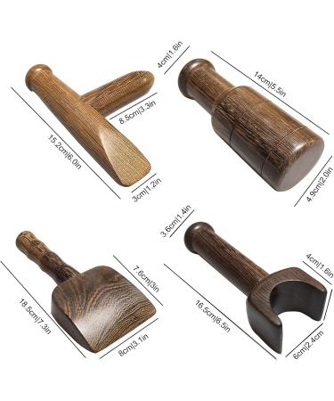 Multifunctional Chiropractic Hammer for Neck & Lumbar Spine | Hard Wenge Body Massage Tool | 3PCS Set for Joint Relief - Buy Online on GoSupps.com