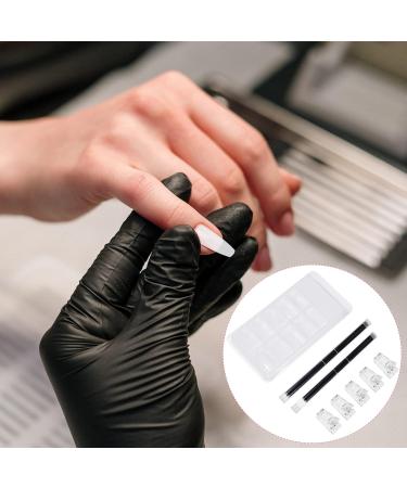 FOMIYES 5 Sets Nail Extension Set Nail Tools Finger Extension Manicure Tool Manicure DIY Accessory Nail Extension Tips Flamingo Scrunchies Manicure Art Kit Clips Nail Set Crystal Plastic - Buy Online on GoSupps.com
