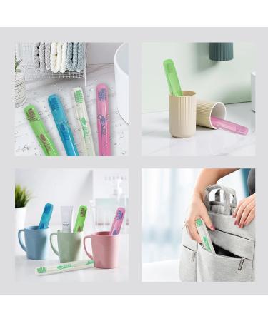 14-Piece Travel Toothbrush Kit - Portable Cases & Protective Covers for Family Trips - Buy Online on GoSupps.com