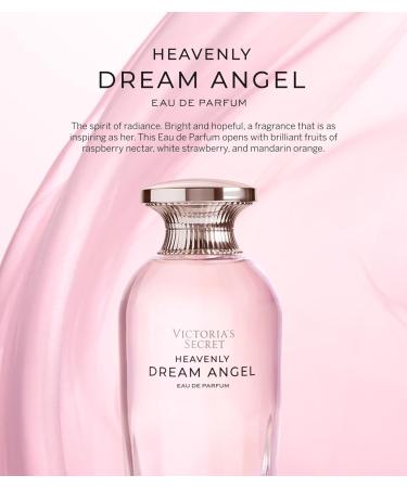 Victoria's Secret Heavenly Dream Angels Eau de Parfum Notes of Prismatic Musk Raspberry Nectar & Amber Crystals Perfumes for Women (3.4 oz) Dream Angels 3.4 Fl Oz (Pack of 1) - Buy Online on GoSupps.com