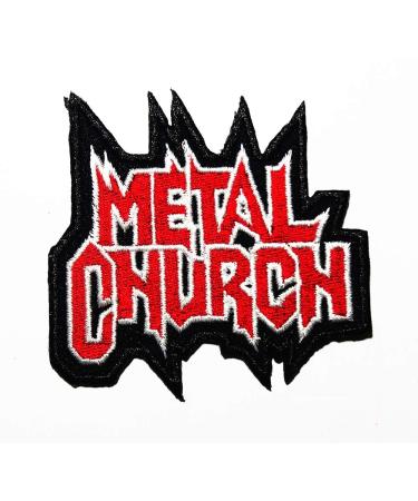 Music M American Heavy Metal Thrash Metal Speed Metal Power Metal Band Music Logo Patch Embroidered Sew Iron On Patches Badge Bags Hat Jeans Shoes T-Shirt Applique