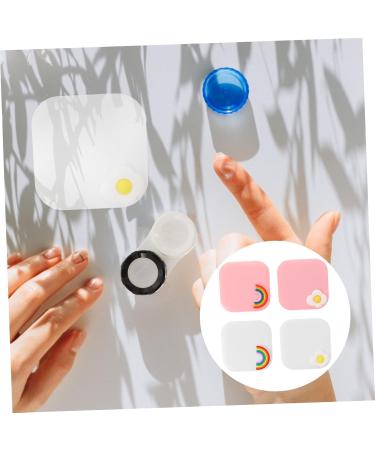 Lalafina 4-Piece Contact Lens Container Set - Eye Care Case with Remover for Easy Use | International Shipping Available - Buy Online on GoSupps.com