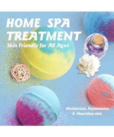 Bath Bombs for Kids 24 Pcs - Travel-Friendly Shower Balls for Children - 2 Packs of 12 Pcs - Bath Fizzy Kits in Ziplock Bag Packaging - Buy Online on GoSupps.com