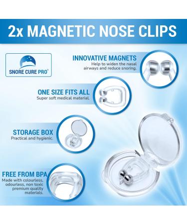 Premium Anti Snore Devices Kit | Mouth Guard, Nasal Strips, Nose Vents, Clips, Ear Plugs + Hypnosis Recording & Ebook | Stop Snoring Aids for Men & Women - Buy Online on GoSupps.com