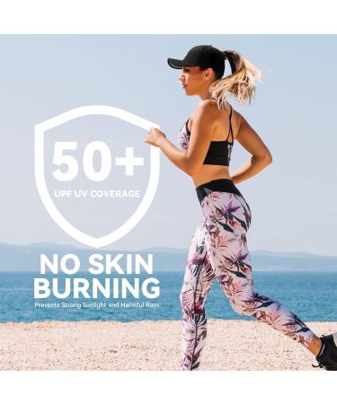 Gisdanchz Women's Adjustable Baseball Cap with Ponytail Hole - Performance Black Cap (55-57) | International Shipping Available - Buy Online on GoSupps.com