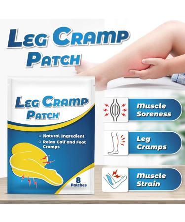 Soulagement des crampes dans les jambes Patchs de crampes aux jambes avec naturel soulagement musculaire maximum pour le pied les mains les jambes les mollets le cou le dos et apaisant - Buy Online on GoSupps.com