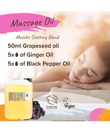 Naissance Grape Seed Oil 5 Liter | Premium Quality Oil for Cooking & Skincare | 1 Pack - International Shipping Available - Buy Online on GoSupps.com