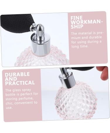 Ipetboom 1 Set Perfume Bottle Spray Valentines Day Gift Perfume Dispenser Bottle Fancy Light Bulbs Small Perfume Rechargeable Vintage Crystal Glass Filling Travel Essential Oil Bottle Pink 273G24801O 6x6cm Pink - Buy Online on GoSupps.com