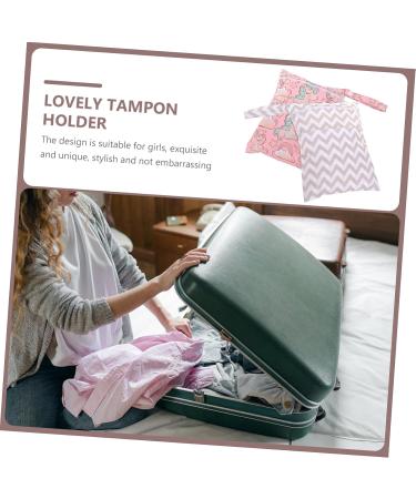 Foytoki Compact Reusable Period Storage Bags 2 Pack for Hygiene & Style Essential Women's Accessories - Buy Online on GoSupps.com