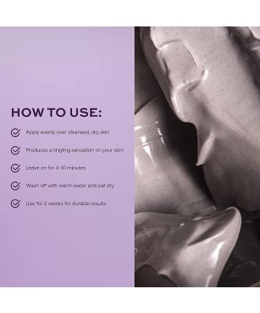 KNOW Beauty Glacial Bay Clay Mask with Canadian Colloidal Clay - Tighten Pores, Improve Radiance, and Clear Acne - Gentle and Hydrating Formula with Lactic Acid and Giant Sea Kelp - Buy Online on GoSupps.com