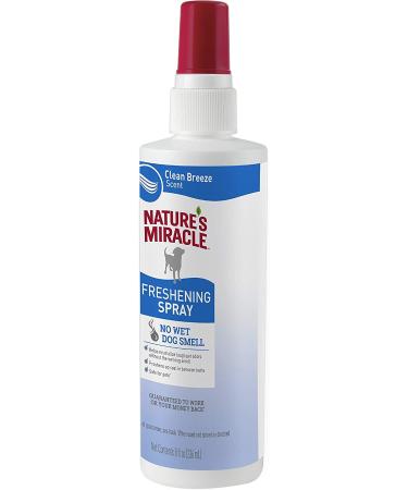 Natures Miracle Freshening Spray for Dogs - Clean Breeze Scent | Neutralizes Pet Odors - Buy Online on GoSupps.com