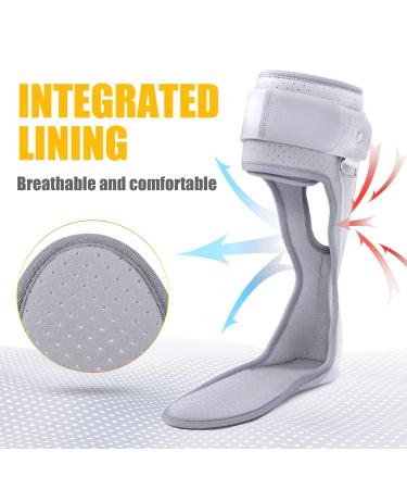Tairibousy AFO Foot Drop Brace Ankle Foot Orthosis Medical Foot Up Afo Walking with Shoe for Stroke Hemiplegia for Men and Women (Small-Left) - Buy Online on GoSupps.com