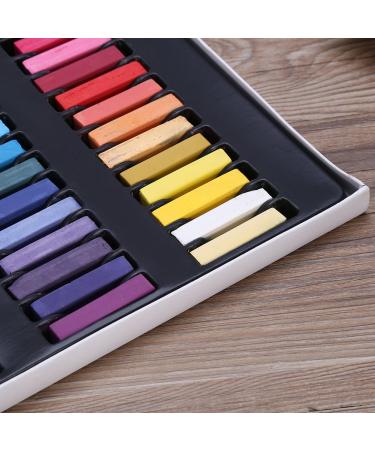 Hair Coloring Chalk Dye Tools - 36 Non-toxic Temporary Pastel Colors Kit for Instant Color Wash Out - Buy Online on GoSupps.com