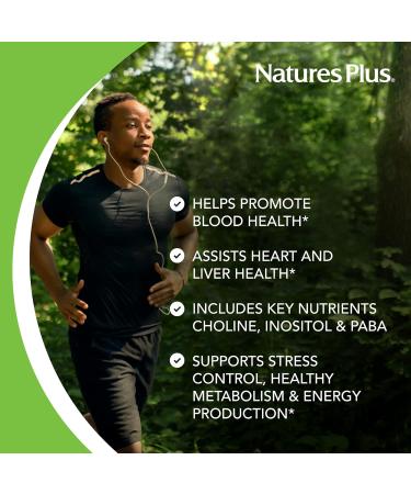 Natures Plus Mega B-100 Complex - 90 Sustained Release Vegetarian Tablets - Energy & Brain Booster - Gluten Free - 90 Servings 90 Vegetarian Tablets - Buy Online on GoSupps.com