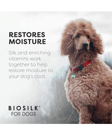 BioSilk for Dogs Silk Therapy Coconut Oil Dog Grooming Supplies - Shampoo, Conditioner & Detangler Spray Bundle - Buy Online on GoSupps.com