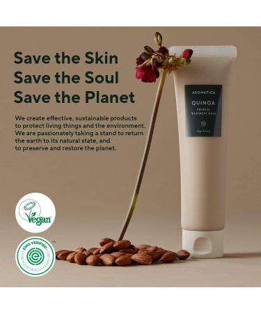 AROMATICA Quinoa Protein Hair Treatment 5.41oz | Silicone-Free & Sulfate-Free | International Shipping Available - Buy Online on GoSupps.com