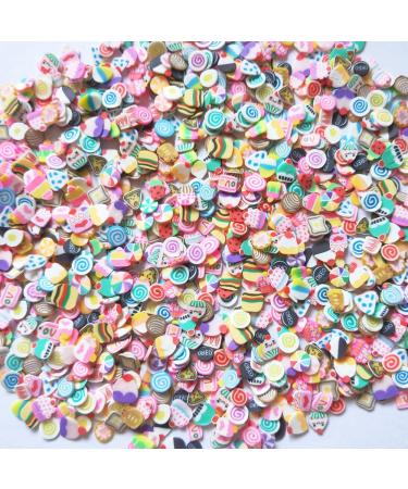 Mo Sheng Accessory 40g Mini Cakes Fimo Polymer Slices Art Design Charms Supplies Slices Clay DIY Craft (Cakes)