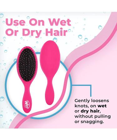 Buy Wet Brush Original Detangler - Pink | Effortless Hair Tangle Removal - Buy Online on GoSupps.com