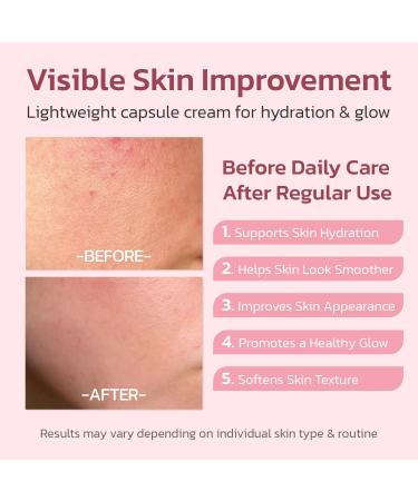 PDRN Pink Collagen Capsule Cream Salmon PDRN - Dual Texture Barrier Repair Moisturizer | Salmon DNA + 5% Niacinamide 2oz 2 Fl Oz (Pack of 1) - Buy Online on GoSupps.com