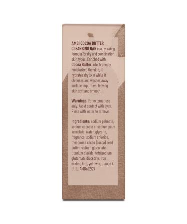 Ambi Cocoa Butter Cleansing Bar 3.5 oz - Pack of 12 | Orange | 3.5 Ounce Bar - Buy Online on GoSupps.com