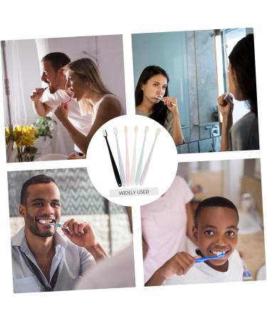 Buy Gatuida 6-Pack Silk Hard Toothbrush for Sensitive Gums | Charcoal Bristles Cleaning Tool for Kids | Bulk Toothbrushes for Optimal Oral Care - Buy Online on GoSupps.com