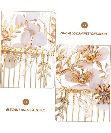 ABOOFAN Hair Combs for Women Decorative Hair Comb Wedding Hair Combs for Wedding Fairy Jewelry for Women Wedding Hair Clip Decorative Hair Comb Accessories Zinc Alloy Bride Dress - Buy Online on GoSupps.com