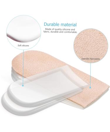 Buy Gatuida 2 Pairs Height Increasing Insoles - Invisible Heel Lifts for Men & Women | Improve Comfort & Style - Buy Online on GoSupps.com