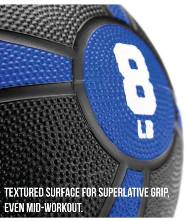 Crown Sporting Goods 4.0 lb Tuff Grip Rubber Medicine Ball - Buy Online on GoSupps.com