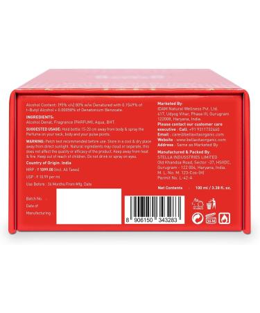 Bloom Beauty Bella Vita Luxury Women Diva Eau De Parfum Liquid Perfume with Bergamot Black Currant Lily Musk Floral Fruity Long Lasting Edp Fragrance Scent 100 Ml - Buy Online on GoSupps.com