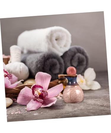 TOPBATHY 1 Set Aromatherapy Bottle Ceramic Soy Sauce Bottle Essential Oil Vial Pink Ceramics 9.5X5.5cm Pink - Buy Online on GoSupps.com