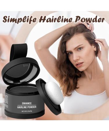 Hair Powder for Women Hair Powder - Hair Shadow Powder for Root Cover with Applicator Waterproof Shade Concealer for Grey Coverage Thin and Thinning Hair - Buy Online on GoSupps.com